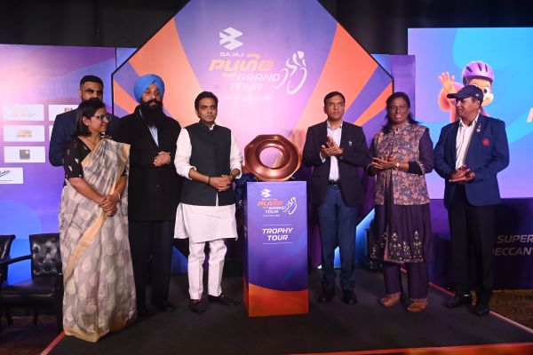 The Trophy Tour for Pune Grand Tour 2026 officially kicked off in New Delhi today